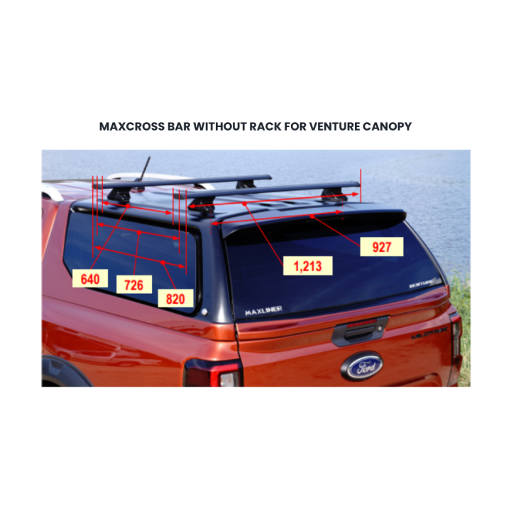 Roof Cross Bars, Maxliner Max Without Rack for Venture Canopy - EDK.ro