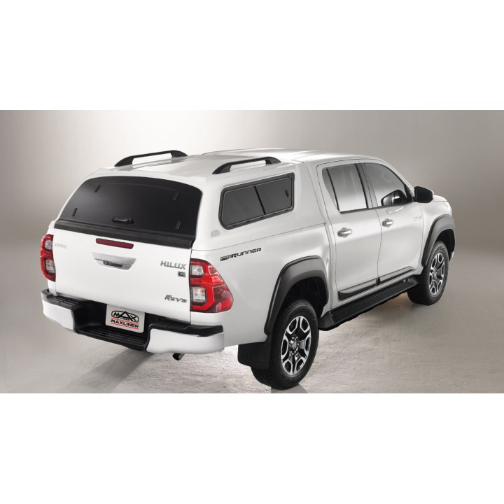 Hardtop Bed Cover, Maxliner Maxtop 3 Full, Toyota Hilux Double Cab 2015 - 2025 - EDK.ro