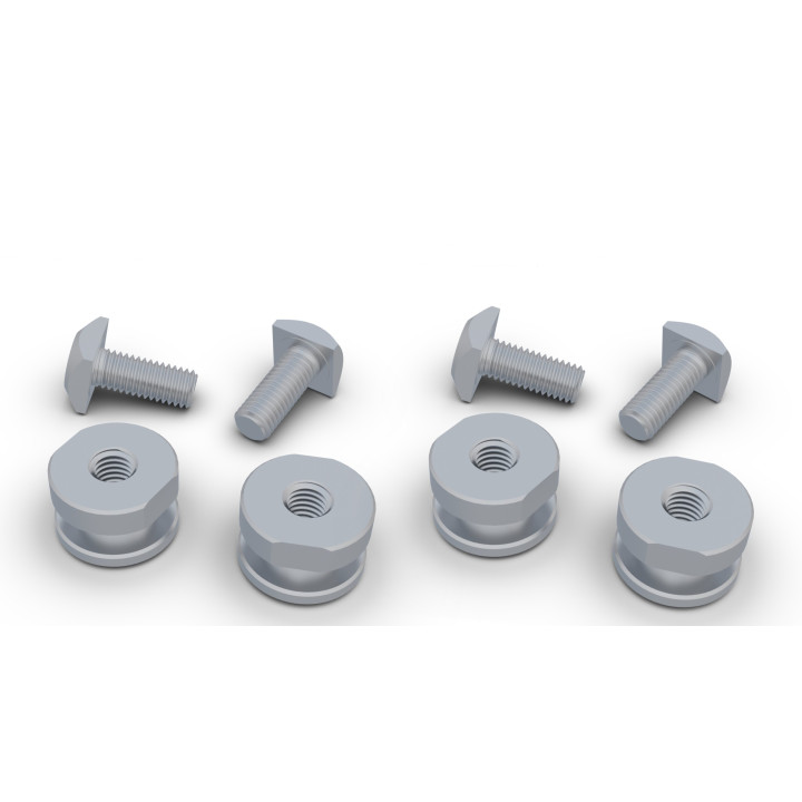 Replacement Part - Screws and Nuts Kit for Tessera Bar+, Tessera 4x4 - EDK.ro