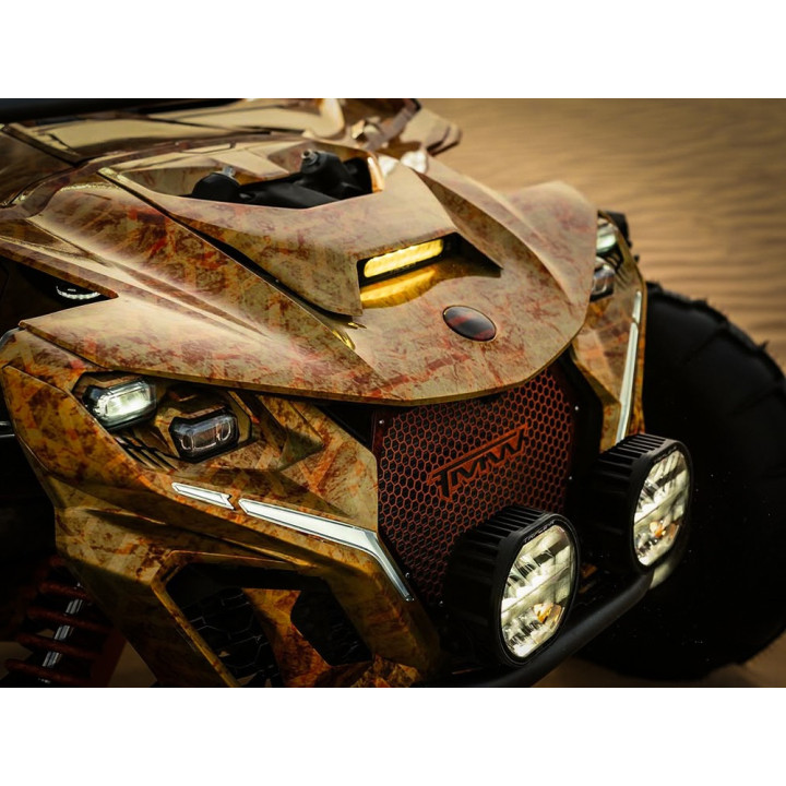 EC Approved LED Projector, Lazer Lamps Linear-6 Elite Amber, Luminous Flux 4,320Lm, Power 42W - EDK.ro