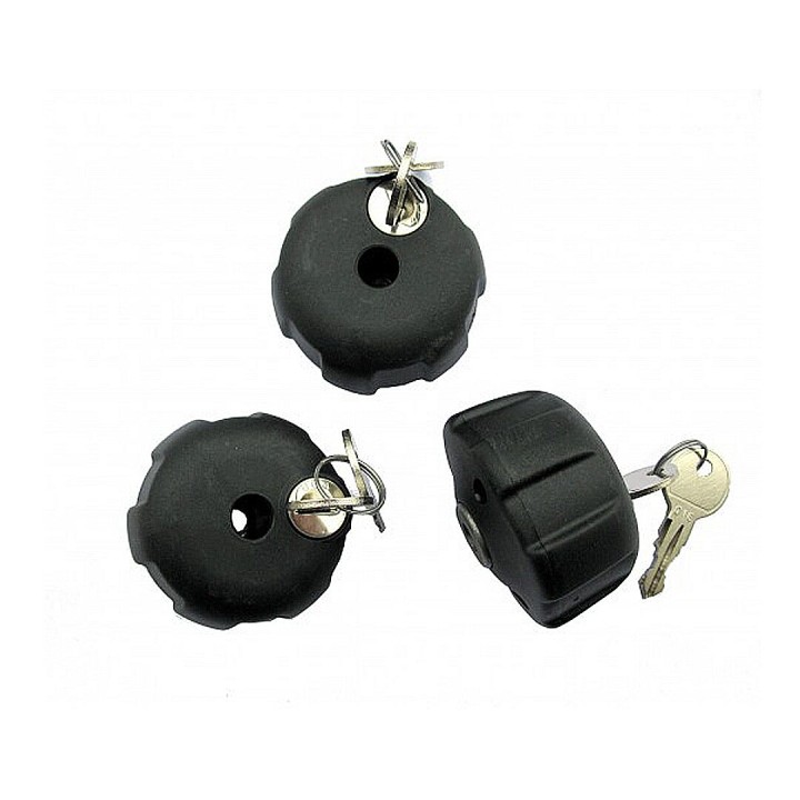 Lock Set, Peruzzo 365/3 - Set of 3 S for Bike Racks - EDK.ro