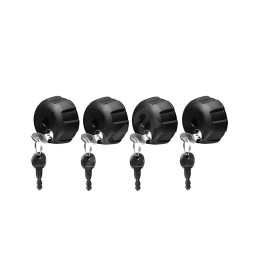 Lock Set, Peruzzo 365/4 - Set of 4 S for Bike Racks - EDK.ro