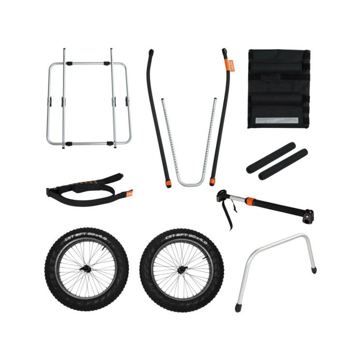 Remorcă Bicicletă, Thule Reacha Sport Beach pentru Water Equipment, Fat Wheels - EDK.ro