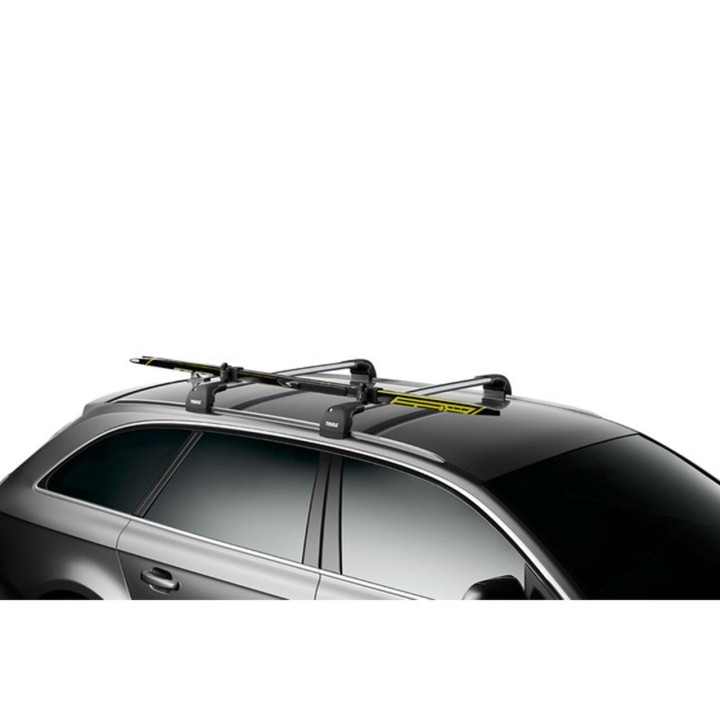 Suport Schiuri, Thule SkiClick 7291 Cross-Country, Culoare Negru - EDK.ro