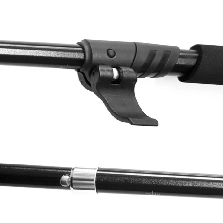 Foldable Trekking Poles, Veriga Aluminum Link Foldable, Color Silver - EDK.ro