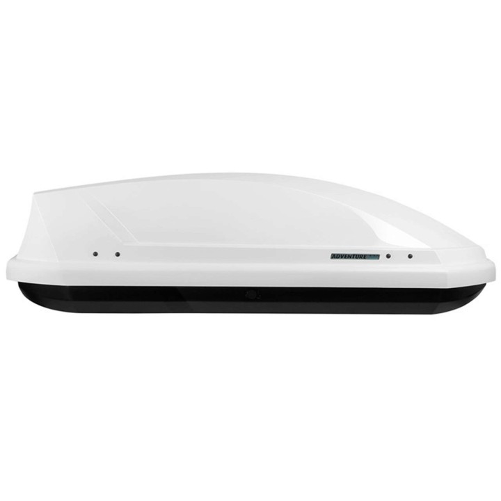 Roof Box, Aleo Adventure 130 L, Color White - EDK.ro