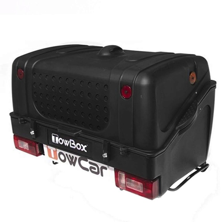 Suitcase, Aragon Towbox V1 Towbar Box, Color Black - EDK.ro