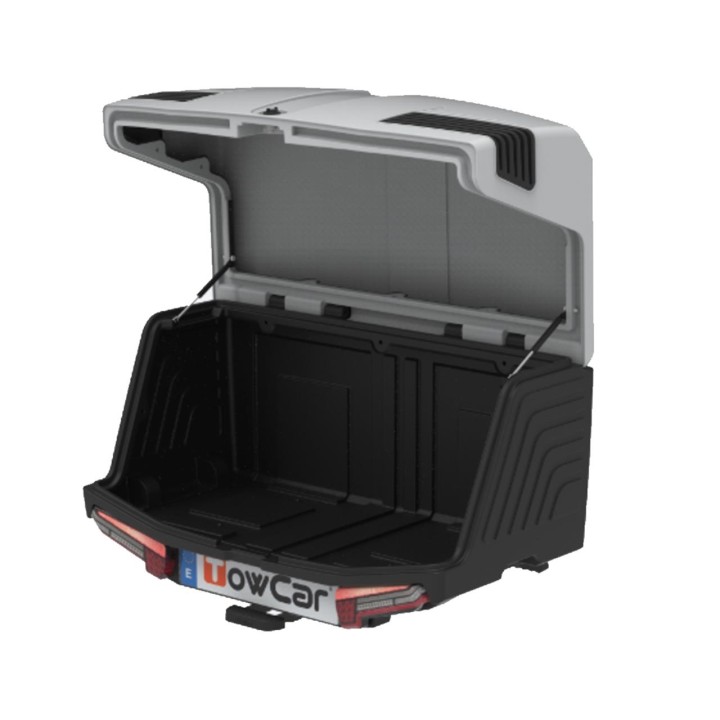 Troler, Aragon Towbar Box Towbox V3 Arctic, Culoare Alb - EDK.ro