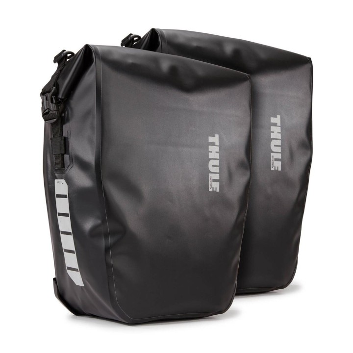Geantă Bicicletă, Thule Set de 2 S, Shield Pannier, 25L, Culoare Negru - EDK.ro
