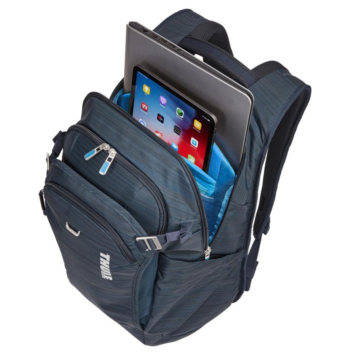 Rucsac, Thule Urban cu Laptop Compartment, Construct, 24L, Blue, Culoare Carbon - EDK.ro