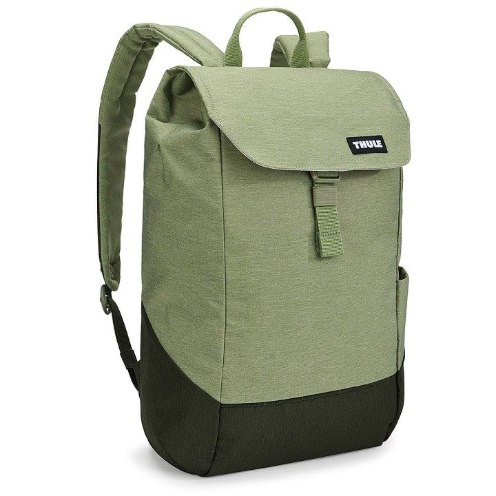 Backpack, Thule Urban with Laptop Compartment, Lithos, 16L, Quiet, Color Green - EDK.ro
