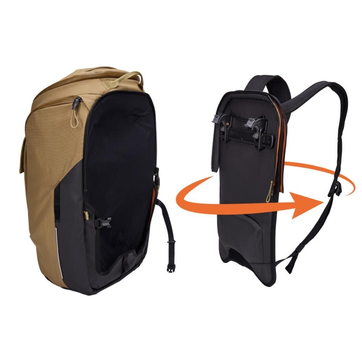 Rucsac, Thule Paramount Hybrid Urban, 26L, Culoare Maro - EDK.ro