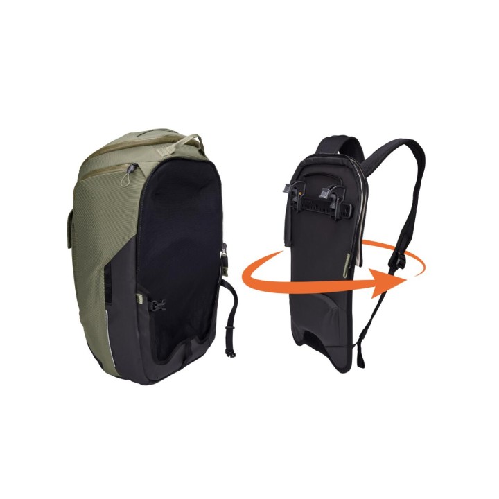 Backpack, Thule Paramount Hybrid Urban, 26L, Color Green - EDK.ro