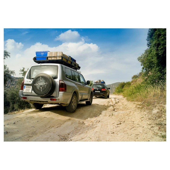 Grilaj Portbagaj Plafon, Cruz Safari 901-913, B-126 (126X190 cm) cu Fixing On 2 Crossbars cu Section 30x20 - EDK.ro