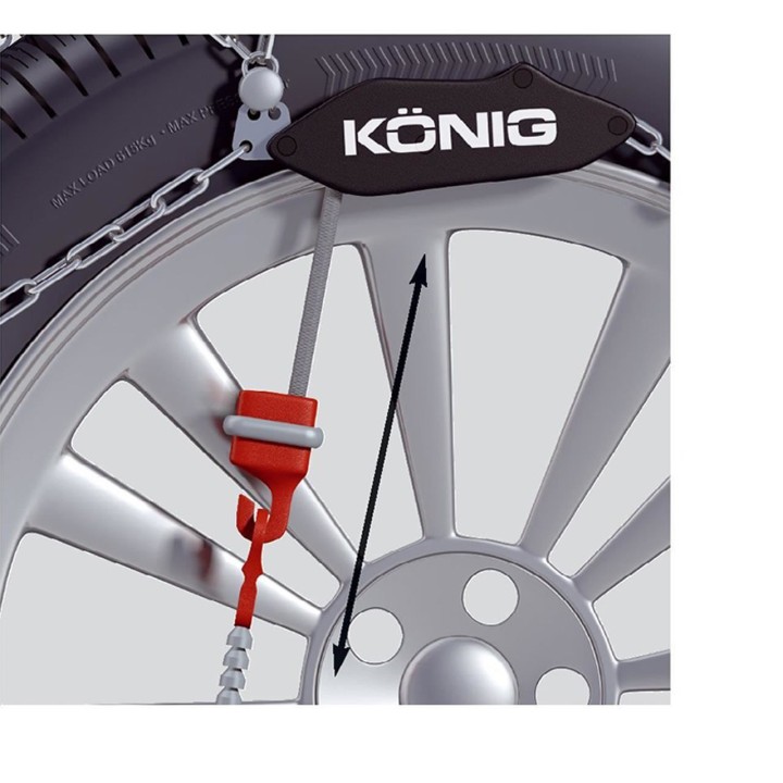 Snow Chains, König CG-9 080 - EDK.ro