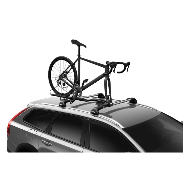 Bike Carrier, Thule FastRide 564001 with Crossbar Attachment, Color Black - EDK.ro