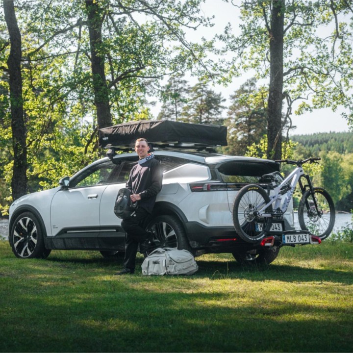 1-Bike Carrier, Thule VeloLite with Towbar Attachment - EDK.ro