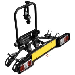 Suport pentru 2 Biciclete, Peruzzo Parma 706N, cu Prindere pe Cârlig, Culoare Negru - EDK.ro