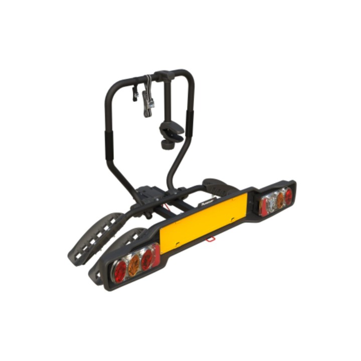 2-Bike Carrier, Peruzzo Siena 668N, with Towbar Attachment, Color Black - EDK.ro