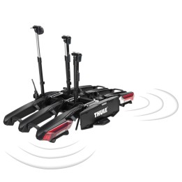 3-Bike Carrier, Thule Epos ParkSecure 9803100 with Parking Sensors and Towbar Mount (13 Pins) - EDK.ro
