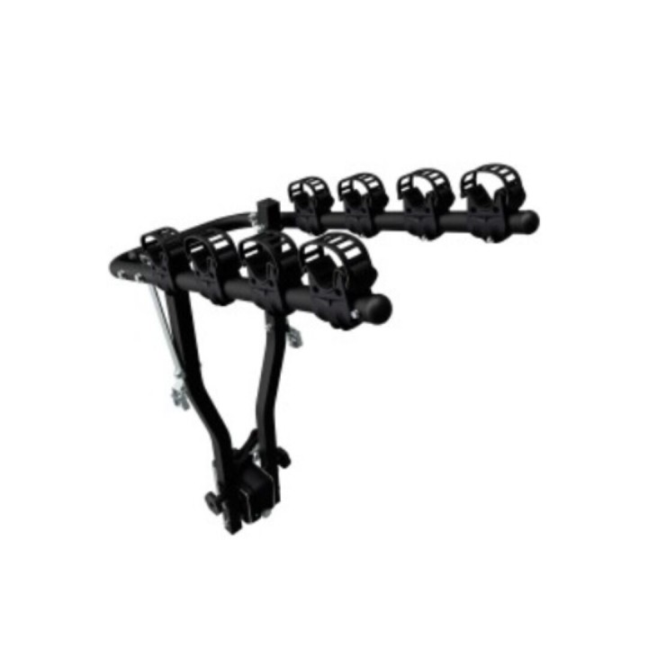 Suport pentru 4 Biciclete, Peruzzo Arezzo 667/4N, cu Prindere pe Cârlig, Culoare Negru - EDK.ro