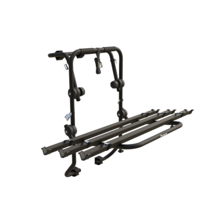 Suport pentru 3 Biciclete, Peruzzo Padova 378/3N cu Hayon Suport, Culoare Negru - EDK.ro