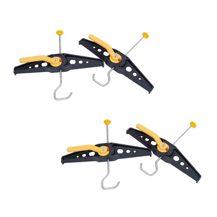 Mounting Bracket Kit, Rhino-Rack Safe Clamp RAS21 - Ladder Fixing - Set of 4 Pieces - EDK.ro