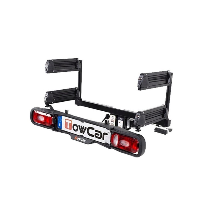 Ski and Snowboard Carrier, Aragon TowCar Aneto 4 with Tow Hook Attachment - EDK.ro