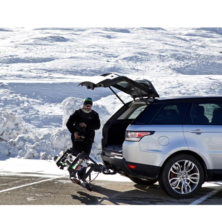 Suport Schiuri și Snowboard, Aragon TowCar Aneto 4 cu Prindere pe Cârlig - EDK.ro