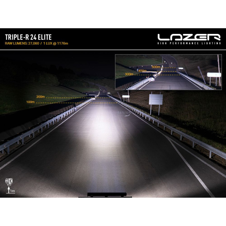 EC Approved LED Projector, Lazer Lamps Triple-R 24 Elite, Luminous Flux 27,060Lm, Power 312W - EDK.ro