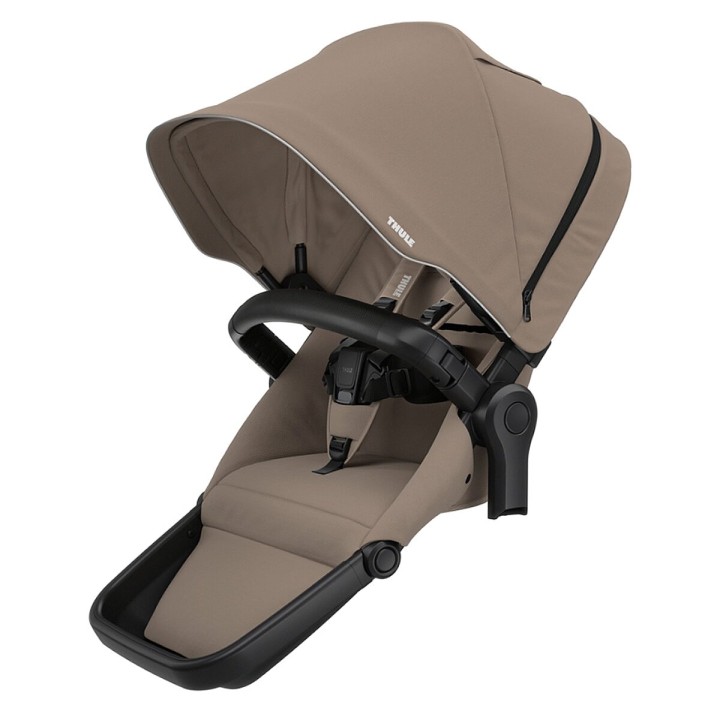 Scaun Suplimentar, Thule Second Copil Seat pentru Sleek 2 Stroller, Taupe, Culoare Fumuriu - EDK.ro