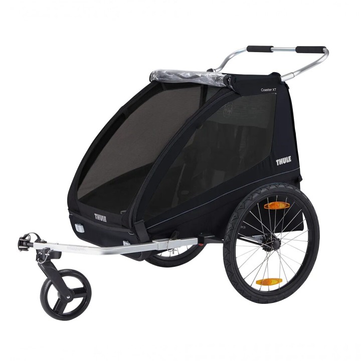 Cărucior Copil, Thule Coaster XT Chariot, Culoare Negru - EDK.ro