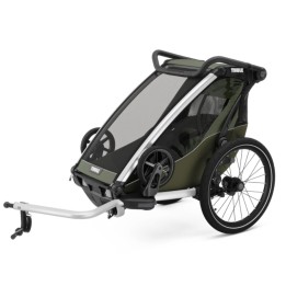 Stroller, Thule Chariot Lite Single Multisport, Vintage, Color Green - EDK.ro