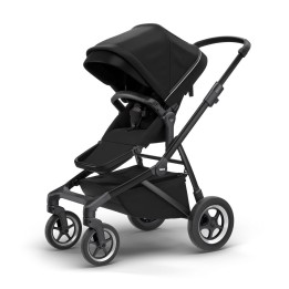 Stroller, Thule SLEEK Frame and Black Canopy, Color Black - EDK.ro