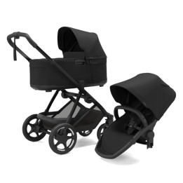 Landou Copii, Thule Charm 2 Inch 1 Stroller Set, Seat, Culoare Negru - EDK.ro