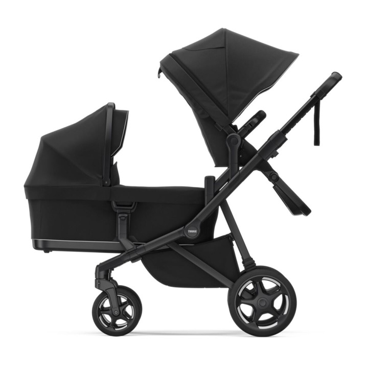 Baby Carrycot, Thule Sleek 2 Stroller Set, Color Black - EDK.ro