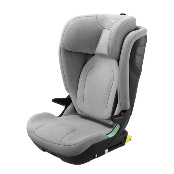 Scaun Auto Copil, Thule Palm I-Size High-back, pentru Children 100-150 cm, Mediu, Culoare Gri - EDK.ro