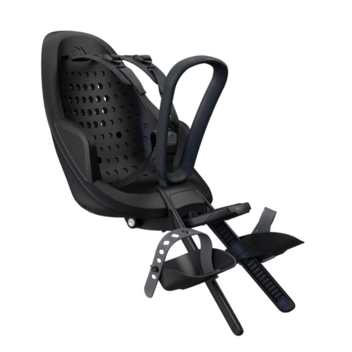 Scaun Copil pentru Bicicletă, Thule Față Mounted On Bike - Yepp 2 Mini Față Mounted, Midnight, Culoare Negru - EDK.ro