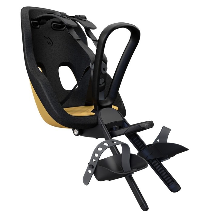 Child Bike Seat, Thule Front Mounted - Yepp Nexxt 2 Mini Front Mounted, Burnished, Color Yellow - EDK.ro