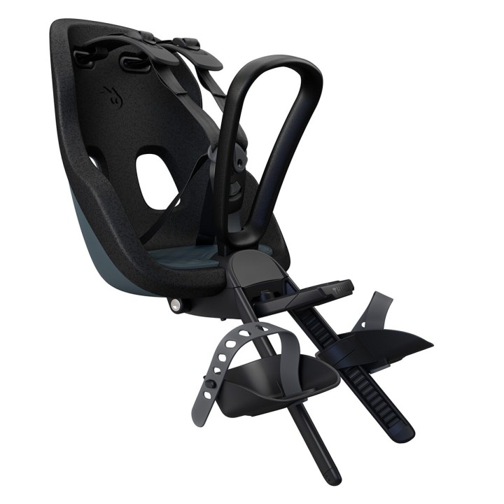 Child Bike Seat, Thule Front Mounted on Bike - Yepp Nexxt 2 Mini Front Mounted, Color Dark Slate - EDK.ro