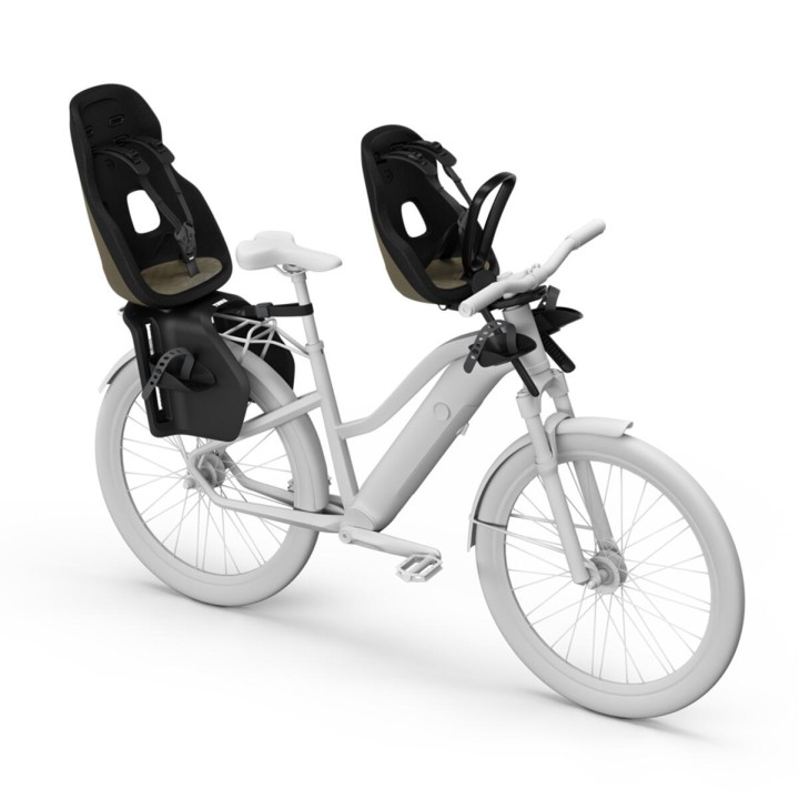 Scaun Copil pentru Bicicletă, Thule Față Mounted On Bike - Yepp Nexxt 2 Mini Față Mounted, Deep Khaki - EDK.ro