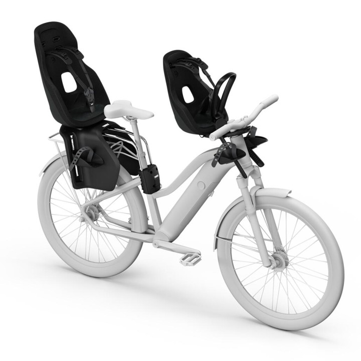 Child Bike Seat, Thule Front Mounted on Bike - Yepp Nexxt 2 Mini Front Mounted, Midnight, Color Black - EDK.ro