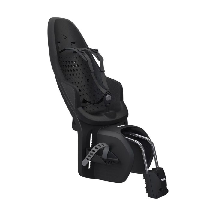 Child Bike Seat, Thule Rear-mounted on Bike - Yepp 2 Maxi Frame Mounted, Midnight, Color Black - EDK.ro
