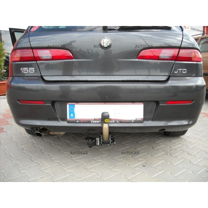 Towbar, Auto-Hak, Automatic Detachable System, Alfa Romeo 156 4-Door 1997 - 2007 - EDK.ro