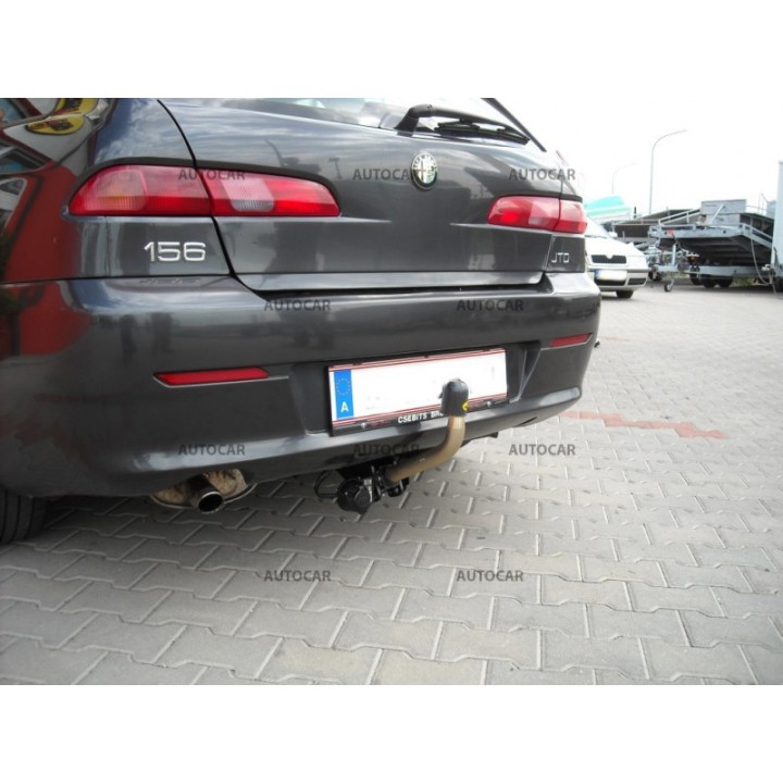 Cârlig de Remorcare, Auto-Hak, Sistem Demontabil Automat, Alfa Romeo 156 4 Uși 1997 - 2007 - EDK.ro