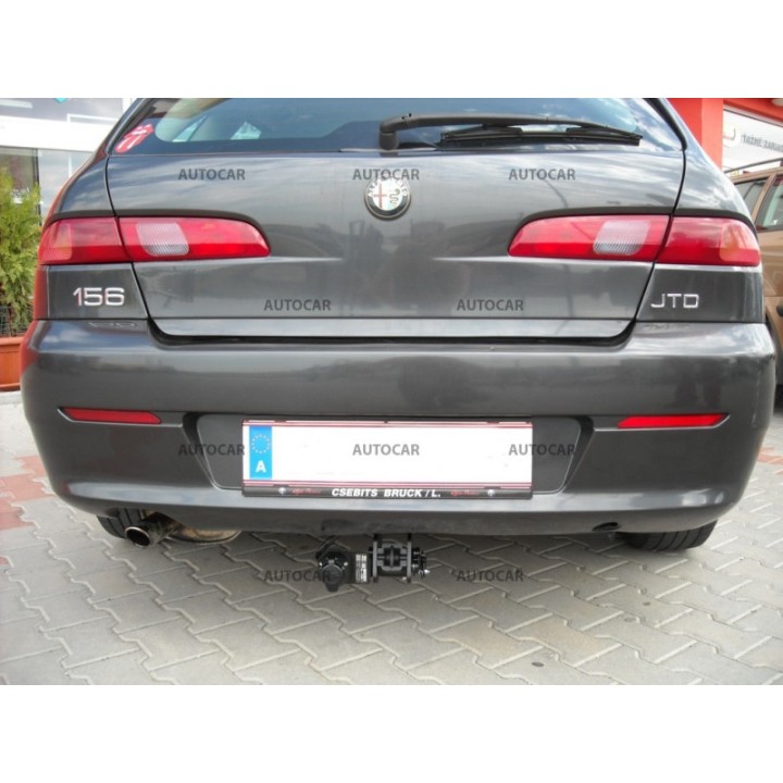 Towbar, Auto-Hak, Automatic Detachable System, Alfa Romeo 156 4-Door 1997 - 2007 - EDK.ro