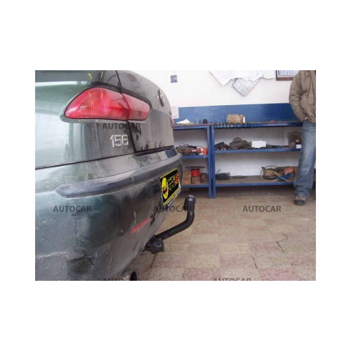 Cârlig de Remorcare, Auto-Hak, Sistem Semi-Demontabil, Alfa Romeo 156 4 Uși 1997 - 2007 - EDK.ro