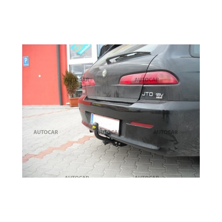 Cârlig de Remorcare, Auto-Hak, Sistem Semi-Demontabil, Alfa Romeo 156 4 Uși 1997 - 2007 - EDK.ro