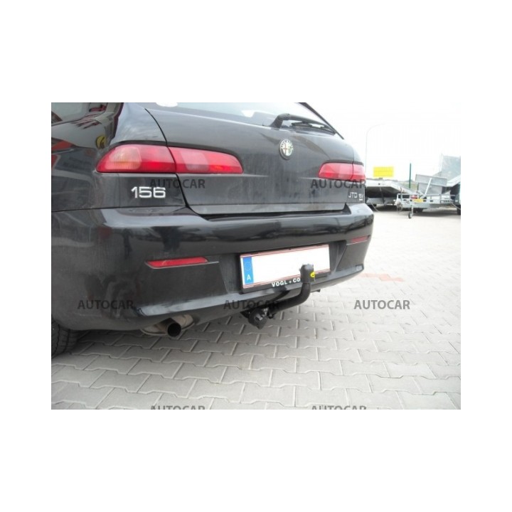 Towbar, Auto-Hak, Semi-Detachable System, Alfa Romeo 156 4-Door 1997 - 2007 - EDK.ro