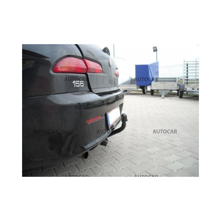 Towbar, Auto-Hak, Semi-Detachable System, Alfa Romeo 156 4-Door 1997 - 2007 - EDK.ro